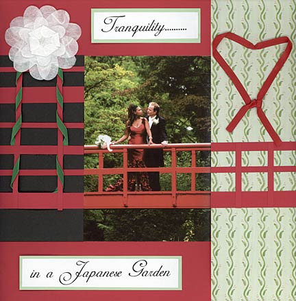 Wedding scrapbook layouts could just as easily feature the 39actionpacked 39