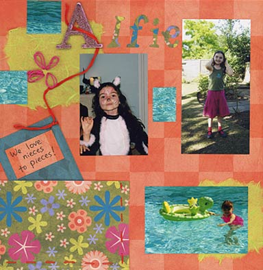 Family Scrapbook Layouts